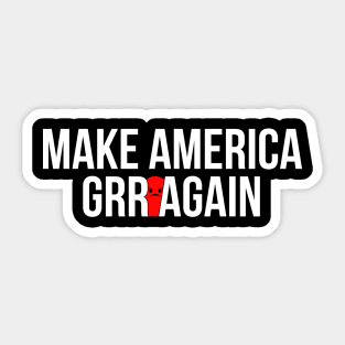 Make America GRR Again Sticker